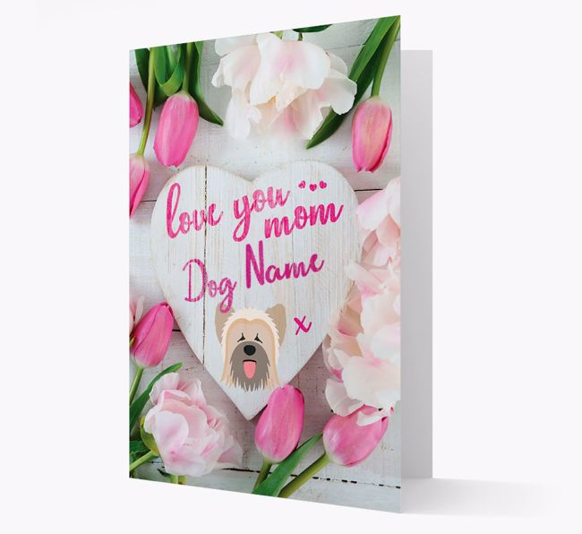 'Love You Mom' - Personalized {breedFullName} Card